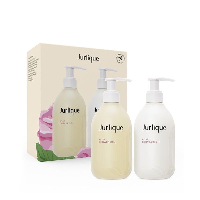 茱莉蔻 JURLIQUE玫瑰柔肤身体护理套装（沐浴露300ml+身体乳300ml）