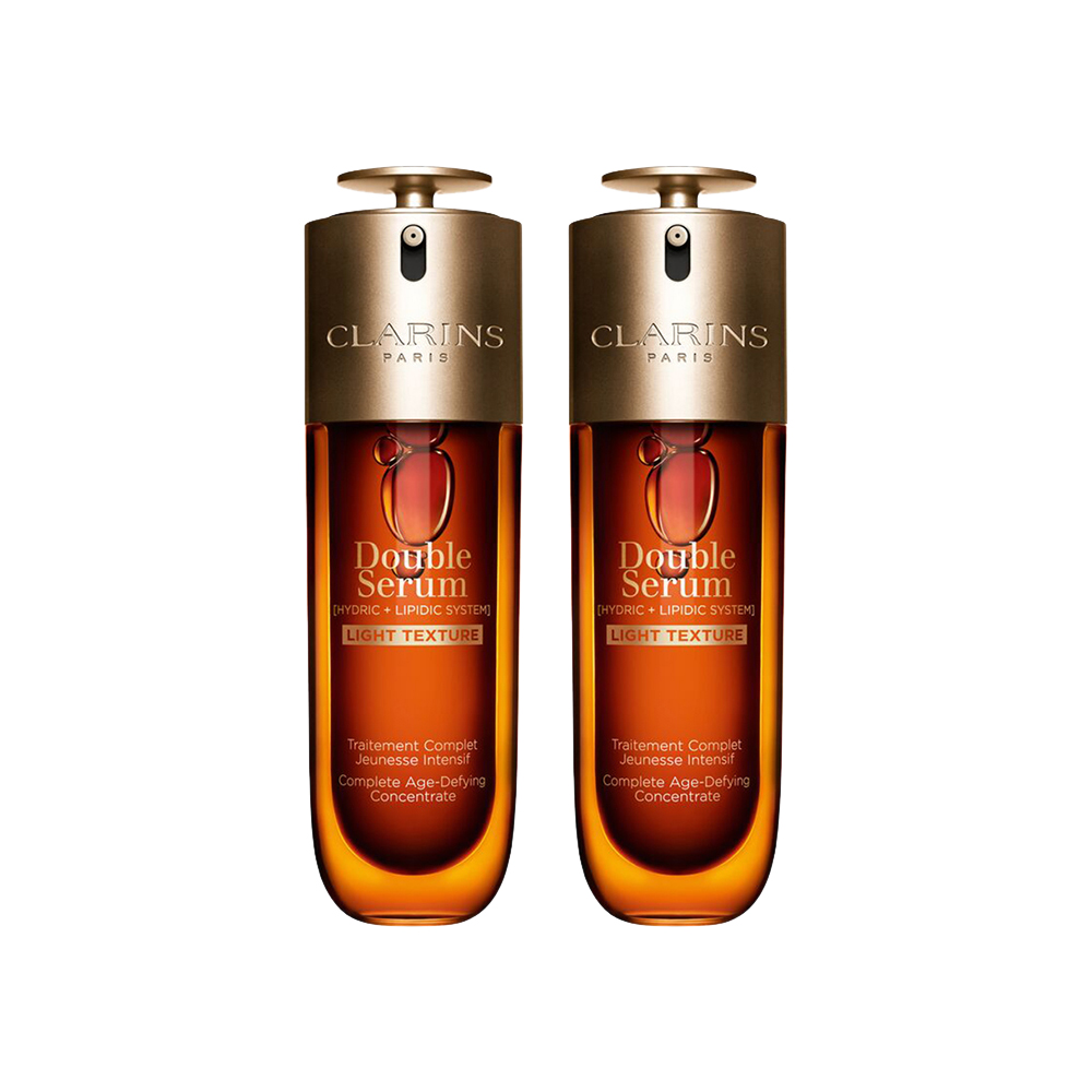 娇韵诗 双萃焕活修护精华轻盈版分享组合 轻盈双萃100ml*2